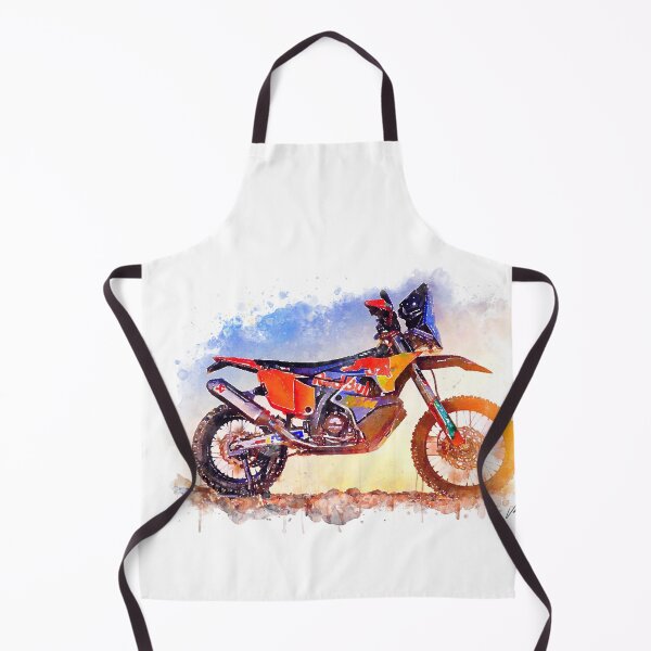 Item preview, Adventure Sport Motorcycle 450 RALLY - original watercolor by Vart. designed and sold by vartstudio.