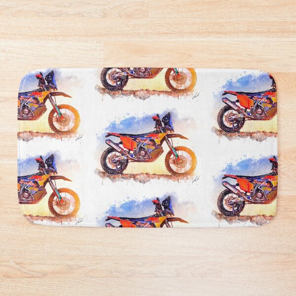 Item preview, Adventure Sport Motorcycle 450 RALLY - original watercolor by Vart. designed and sold by vartstudio.