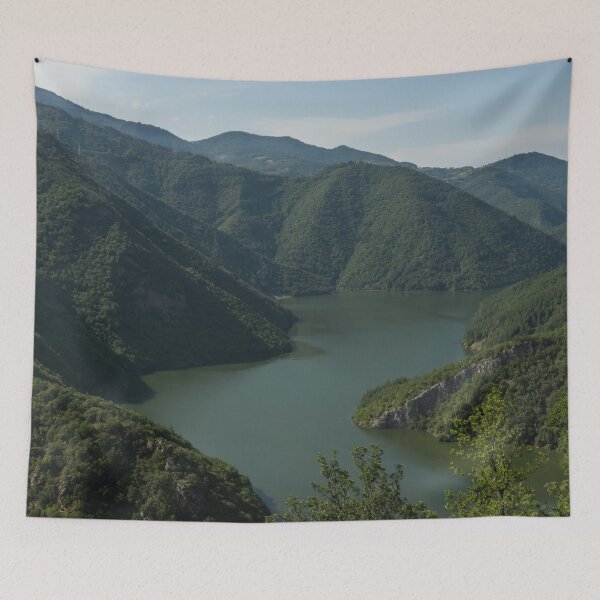 Item preview, Verdant Mountains Spilling in the Green Water designed and sold by Georgia Mizuleva.