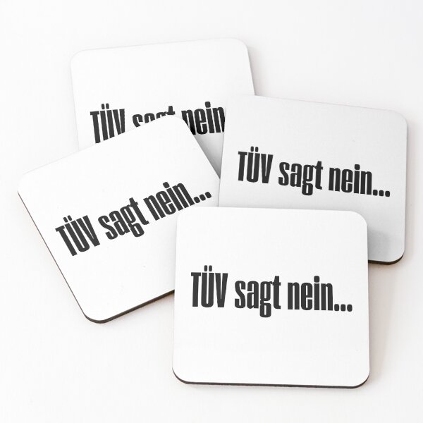 Item preview, TUV sagt nein Sticker designed and sold by trendingatees.