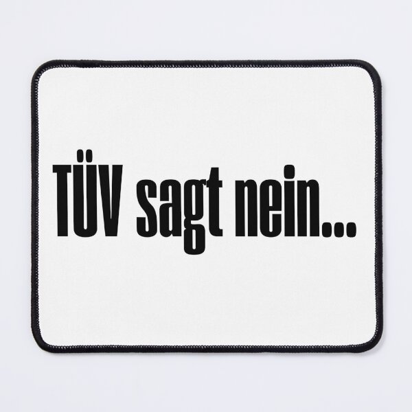 Item preview, TUV sagt nein Sticker designed and sold by trendingatees.