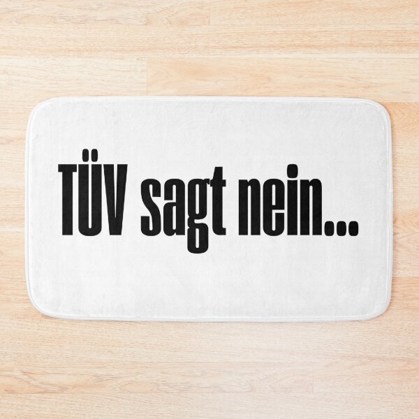 Artikelvorschau, TÜV sagt nein Sticker entworfen und verkauft von trendingatees.