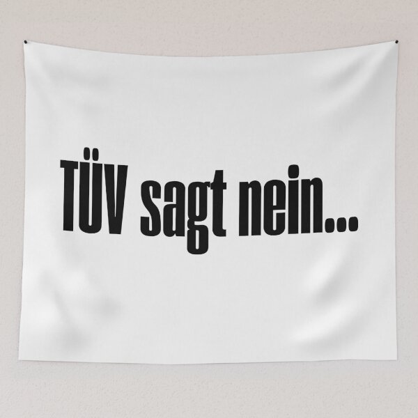 Artikelvorschau, TÜV sagt nein Sticker entworfen und verkauft von trendingatees.