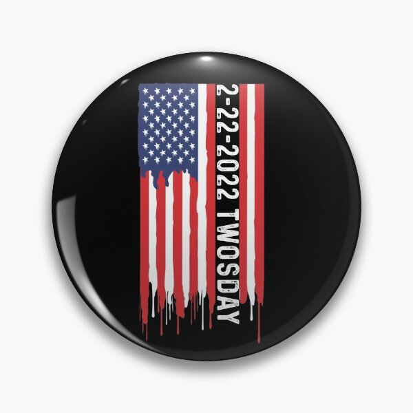 Item preview, USA Flag Twosday designed and sold by champagnemoment.