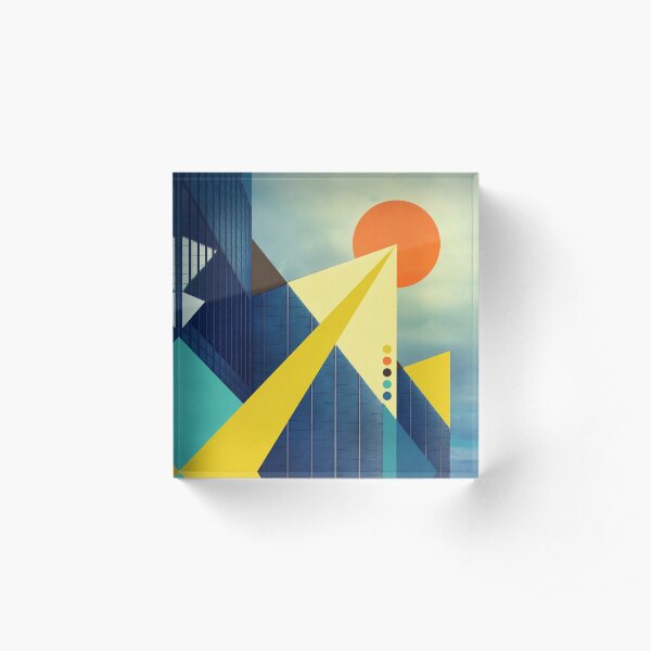 Heaven's Launchpad Acrylic Block