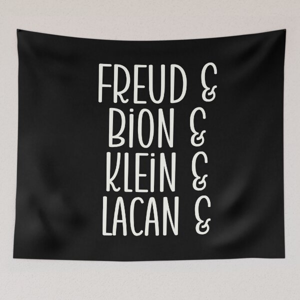 Artikelvorschau, Freud und Bion und Klein und Lacan entworfen und verkauft von Shop signer.
