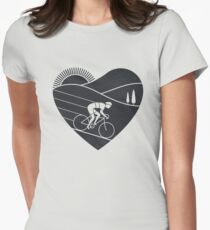 Love Cycling Women's Fitted T-Shirt