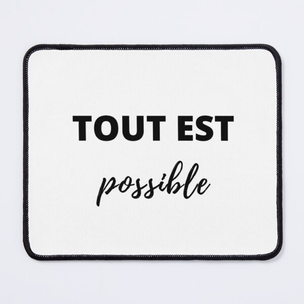 Item preview, Tout est Possible, Motivational, Inspirational, Everything is Possible, Magic, Believe designed and sold by Magic Love Art Print.