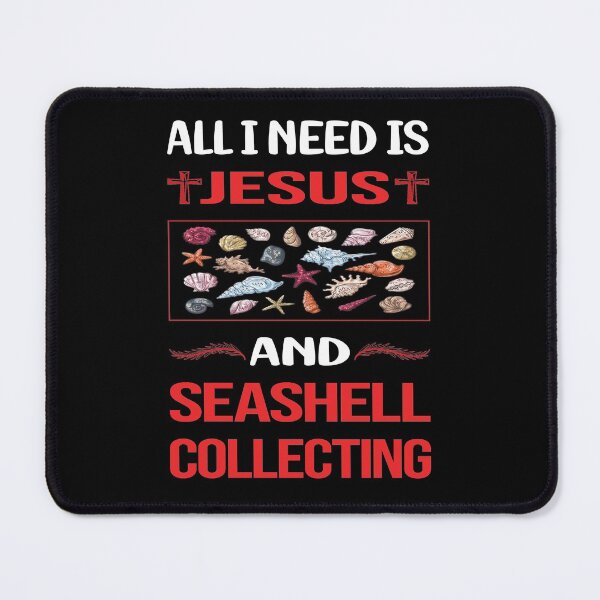 Item preview, Funny Jesus Seashell Collecting Seashells Sea Shell Shells Shelling designed and sold by FifineCroteau.