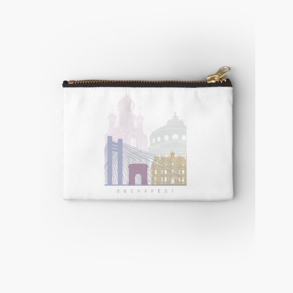 Item preview, Bucharest skyline poster Pastel designed and sold by paulrommer.