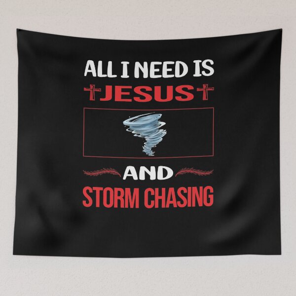 Item preview, Funny Jesus Storm Chasing Chaser Stormchasing Stormchaser designed and sold by FifineCroteau.