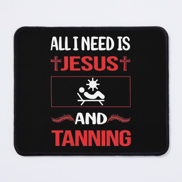 Item preview, Funny Jesus Tanning designed and sold by FifineCroteau.