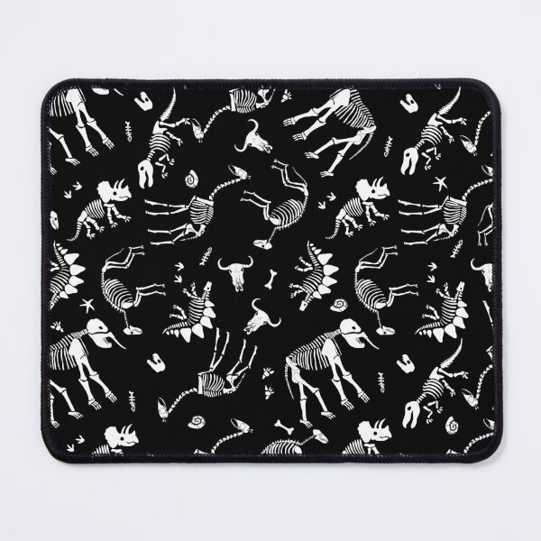 Item preview, The real reason dinosaurs became extinct - A Black and White Dinosaur Pattern designed and sold by crazycollective.