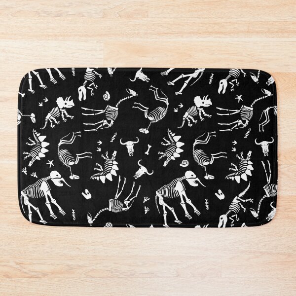 Item preview, The real reason dinosaurs became extinct - A Black and White Dinosaur Pattern designed and sold by crazycollective.