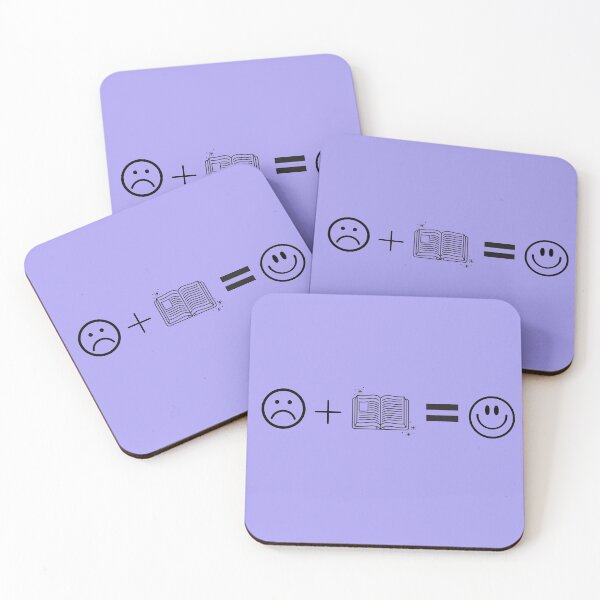 Item preview, Books make me happy :-) designed and sold by The Bookworm Store.