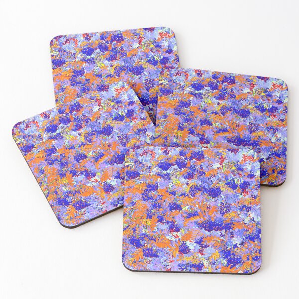 Item preview, Floral Motives with Multicolored Rowan Berries and Leaves designed and sold by IraNiva.