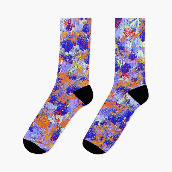 Item preview, Floral Motives with Multicolored Rowan Berries and Leaves designed and sold by IraNiva.