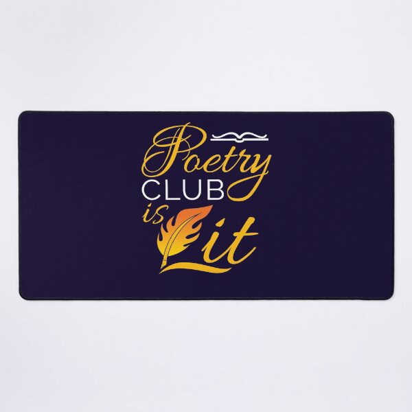 Item preview, Poetry Club Is Lit designed and sold by jaygo.