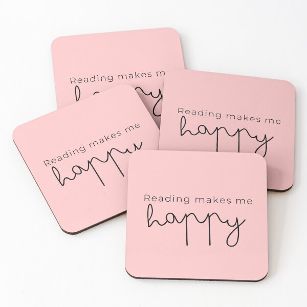 Item preview, Reading Makes Me Happy!! designed and sold by The Bookworm Store.