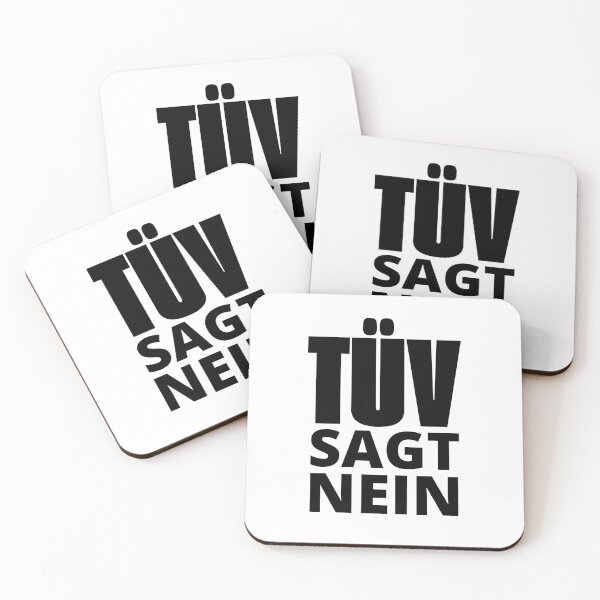 Artikelvorschau, TÜV sagt nein Aufkleber entworfen und verkauft von trendingatees.