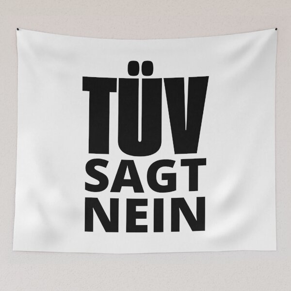 Artikelvorschau, TÜV sagt nein Aufkleber entworfen und verkauft von trendingatees.