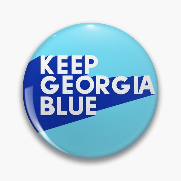Item preview, Keep Georgia Blue Sticker designed and sold by kec1998.