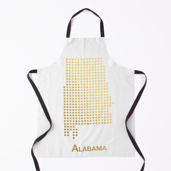 Item preview, Alabama Dotted Gold map designed and sold by captaingursel.