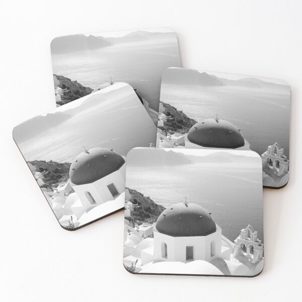 Item preview, Santorini Oia Bliss Black & White #2 #wall #decor #art designed and sold by Anita's & Bella's Art.