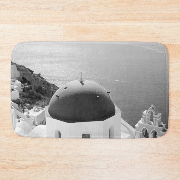 Item preview, Santorini Oia Bliss Black & White #2 #wall #decor #art designed and sold by Anita's & Bella's Art.