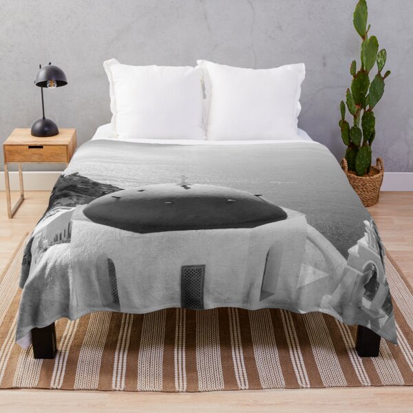 Item preview, Santorini Oia Bliss Black & White #2 #wall #decor #art designed and sold by Anita's & Bella's Art.
