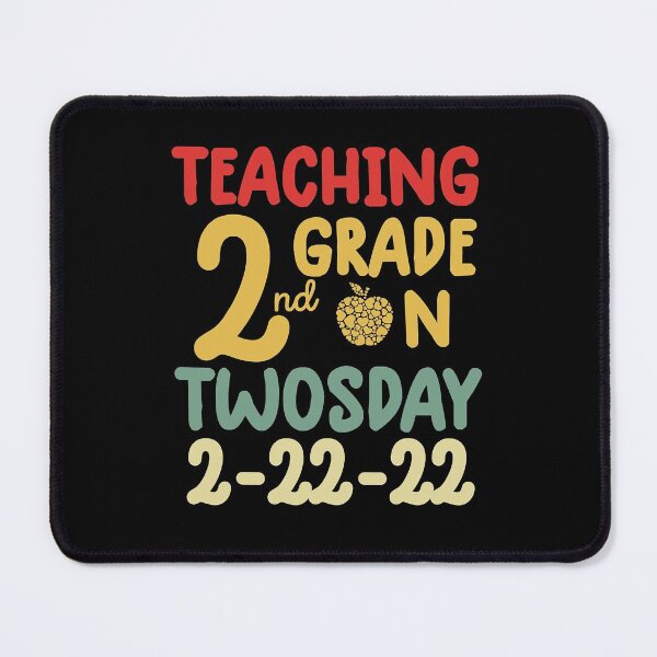 Item preview, 2nd grade teacher tee teaching 2nd grade on twosday designed and sold by SamirBeydoun.