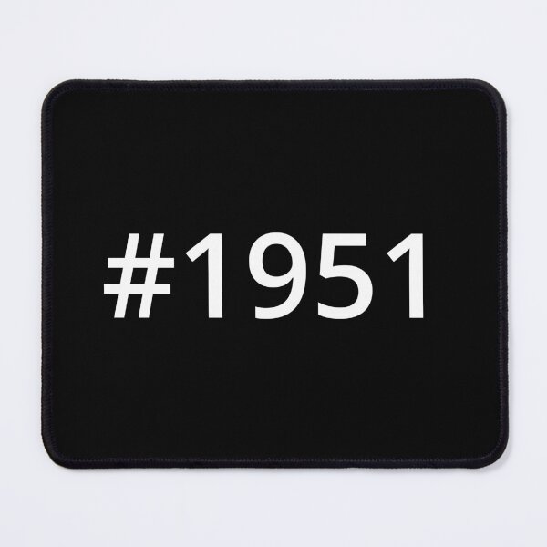 Item preview, Hashtag 1951 designed and sold by MSA-42.