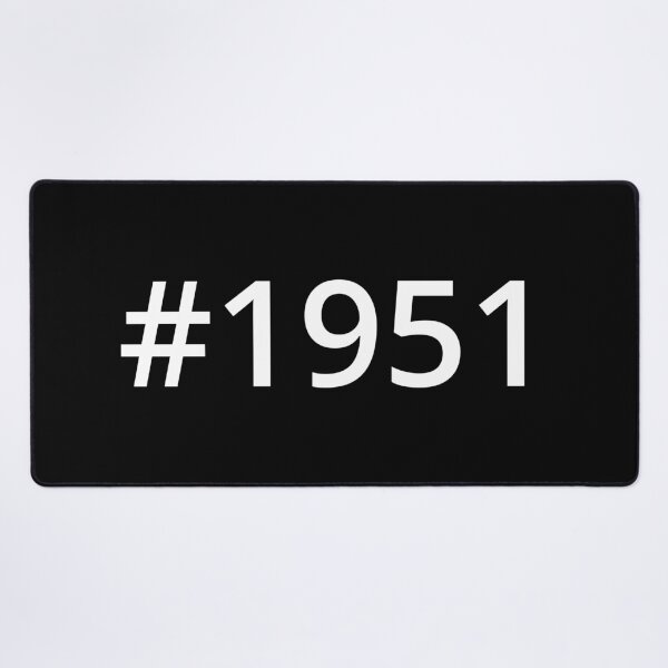 Item preview, Hashtag 1951 designed and sold by MSA-42.