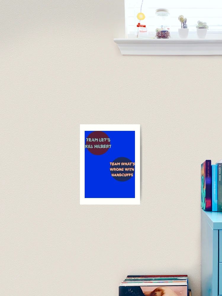 Thumbnail 2 of 3, Art Print, The Hilbert Problem Sticker designed and sold by PascalPecha.