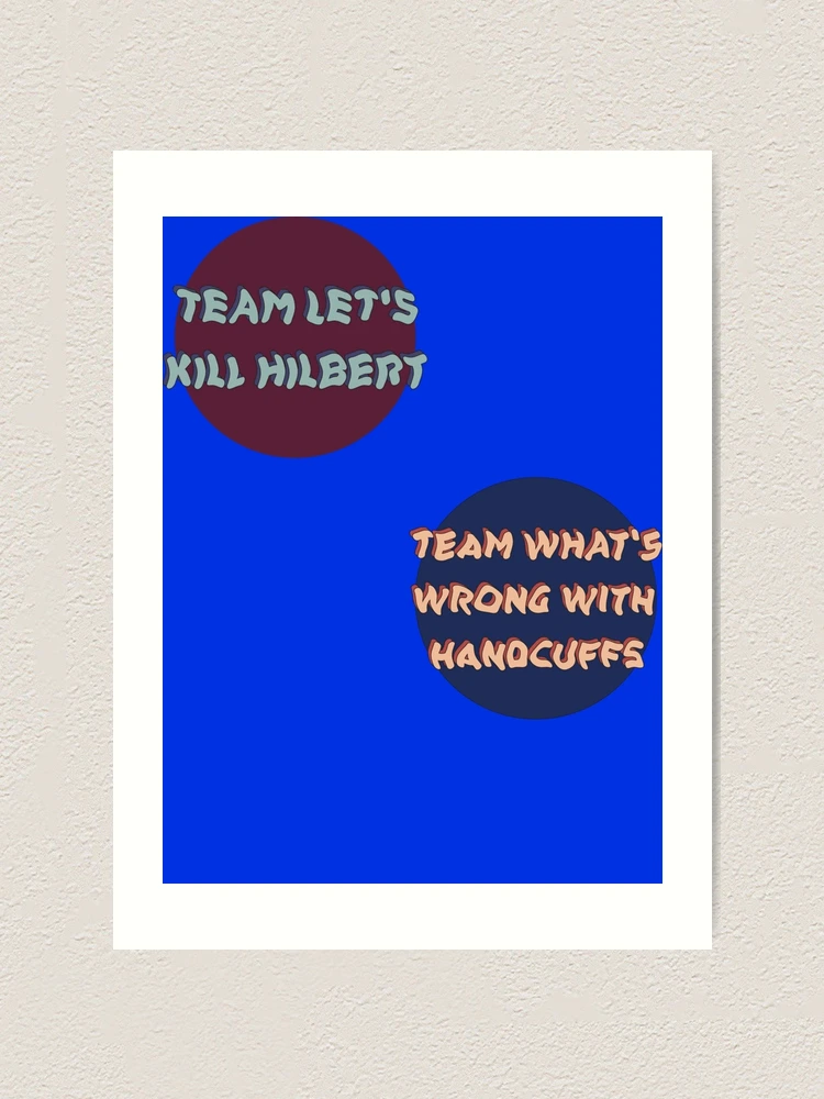 Thumbnail 1 of 3, Art Print, The Hilbert Problem Sticker designed and sold by PascalPecha.