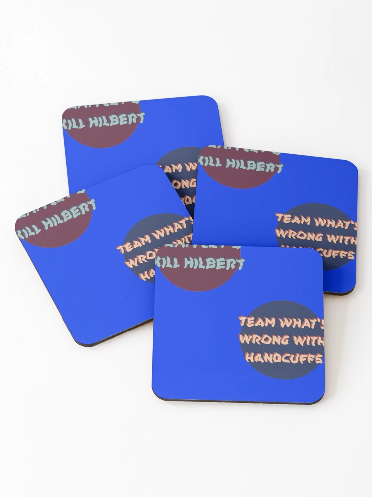 Thumbnail 1 of 5, Coasters (Set of 4), The Hilbert Problem Sticker designed and sold by PascalPecha.