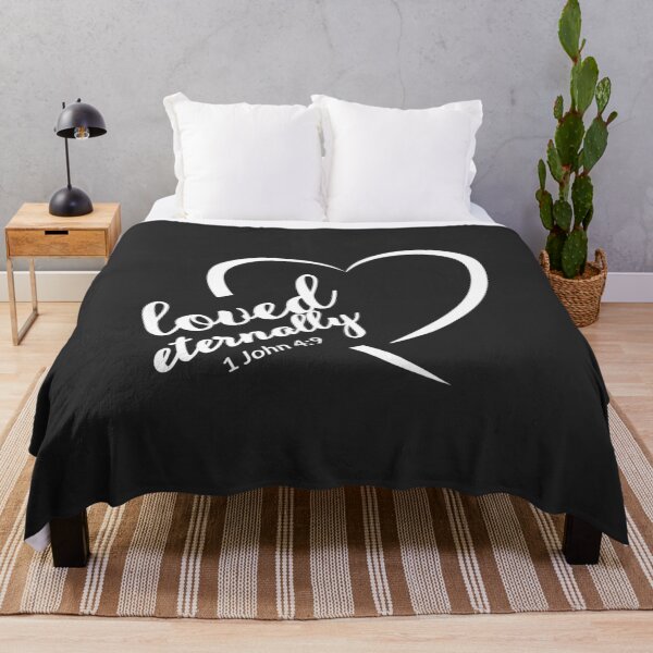 Item preview, Christian Designs - Loved Eternally - 1 John 4 verse 9 designed and sold by simplydesignart.