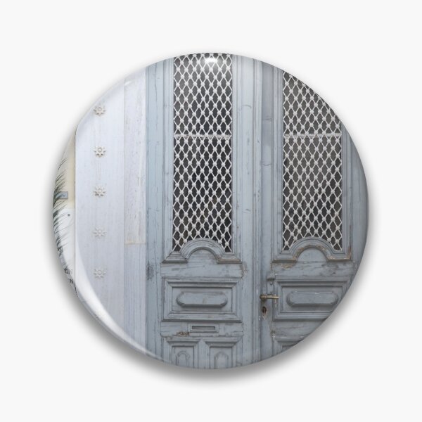 Item preview, Gray Greek Door with Palm Leaf #1 #wall #art  designed and sold by Anita's & Bella's Art.