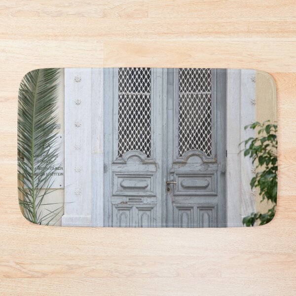 Item preview, Gray Greek Door with Palm Leaf #1 #wall #art  designed and sold by Anita's & Bella's Art.