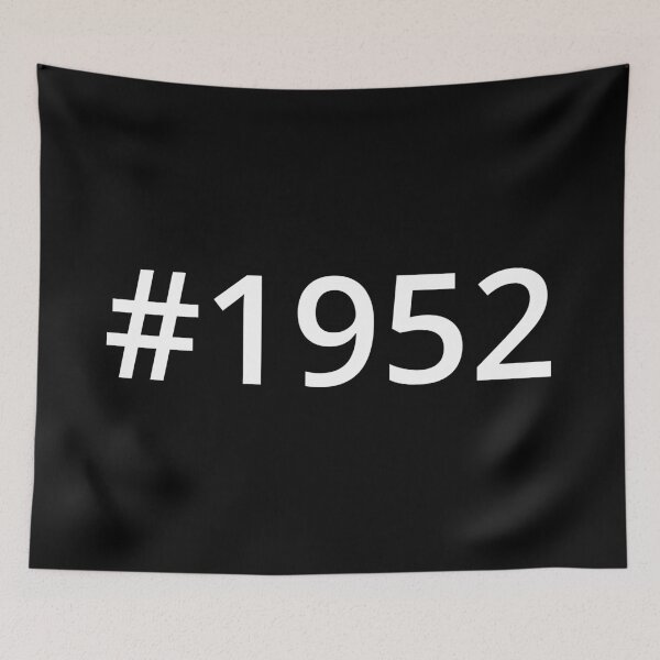 Item preview, Hashtag 1952 designed and sold by MSA-42.