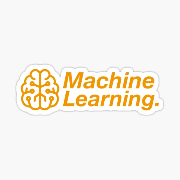 Machine Learning Sticker for Sale by likescurving