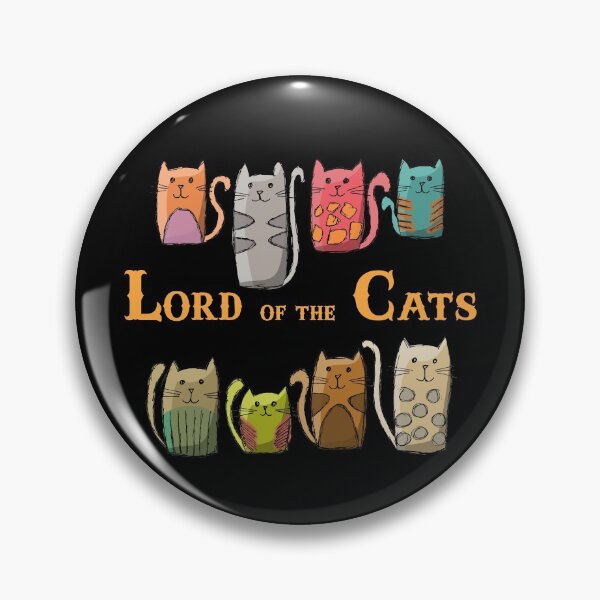 Item preview, Lord of the cats -funny cat design designed and sold by Tanuja  Sharma.