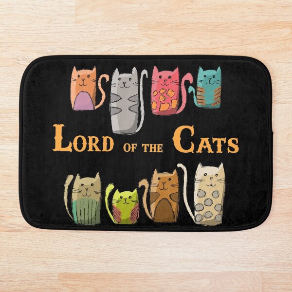 Item preview, Lord of the cats -funny cat design designed and sold by Tanuja  Sharma.