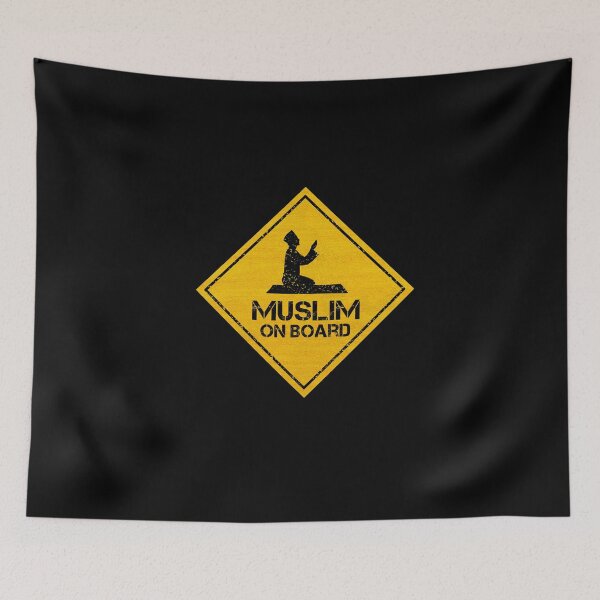 Item preview, Muslim On Board designed and sold by CAUTION SHOP.