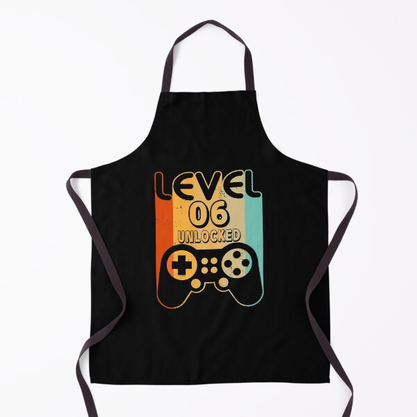 Item preview, 6th Birthday  Boys Level 6 Unlocked  designed and sold by JeffreyLittle.