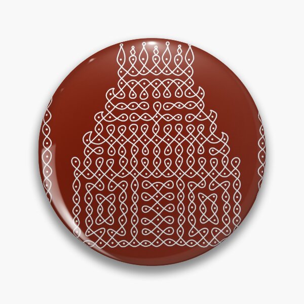 Item preview, Gopuram Kolam, Muggu designed and sold by HariniArts.