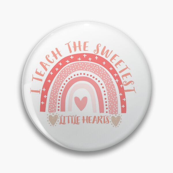 Item preview,  I Teach The Sweetest Little Hearts Teacher Classic T-shirt  designed and sold by Ryn2020.