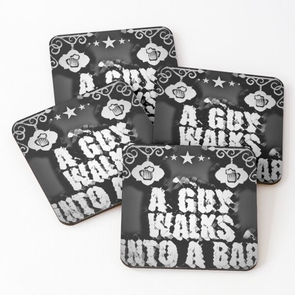 Item preview, A GUY WALKS INTO A BAR...Funny designed and sold by jmed70.