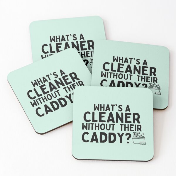 Item preview, What's a Cleaner Without Their Caddy Funny Cleaning Lady designed and sold by SavvyCleaner.