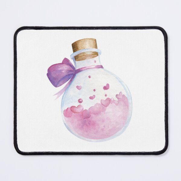 Item preview, watercolor love elixir glass ribbon designed and sold by Viktoriia Saienko.